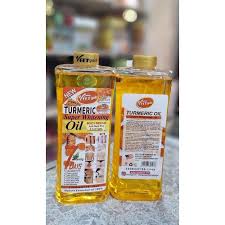 V'eet Gold Original Turmeric Super Body Repair Oil, Body Parts, and Bikini Area Dark Spot Clearing & Anti-Aging 100% Natural Essential Oil - 1000ml