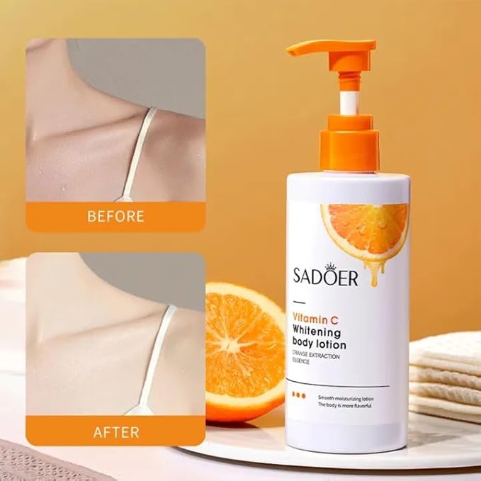SADOER vitamin C Whitening body Lotion 250ml (Original Import)
