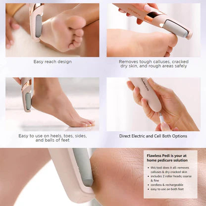 New Finishing Touch Flawless Pedi Rechargeable Tool
