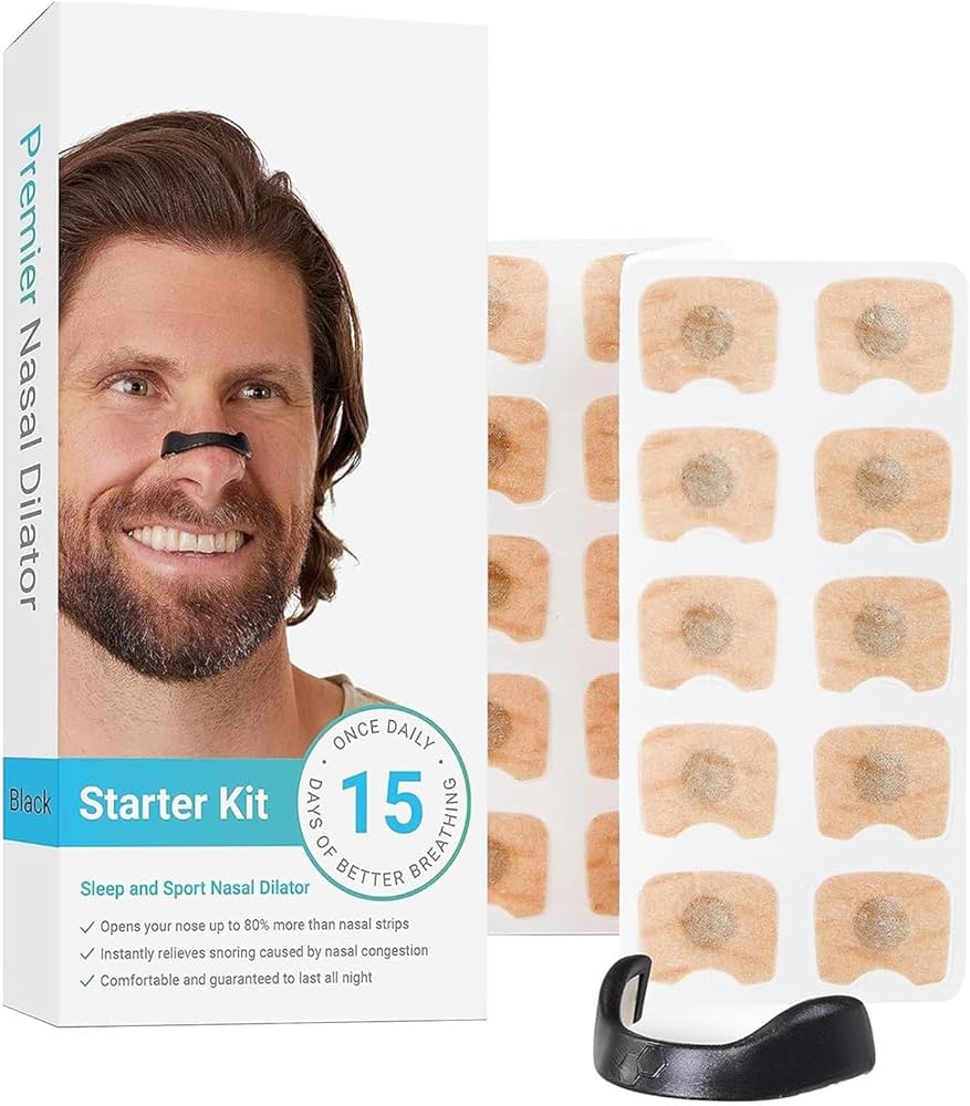 Nasal Breathing Dilator Anti-Snoring Strips Kit