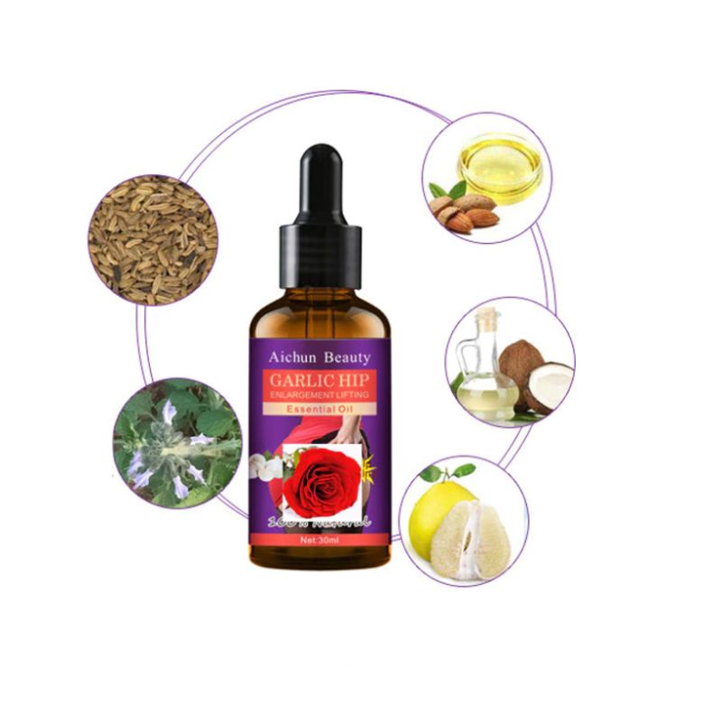 Garlic Essence Hip Lifting Oil+ Papaya Breast Essential Oil for Body Shaping