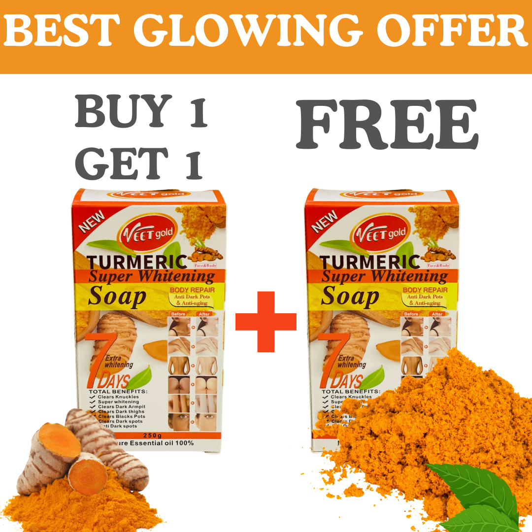Turmeric Glow Bar (BUY 1 GET 1 FREE )