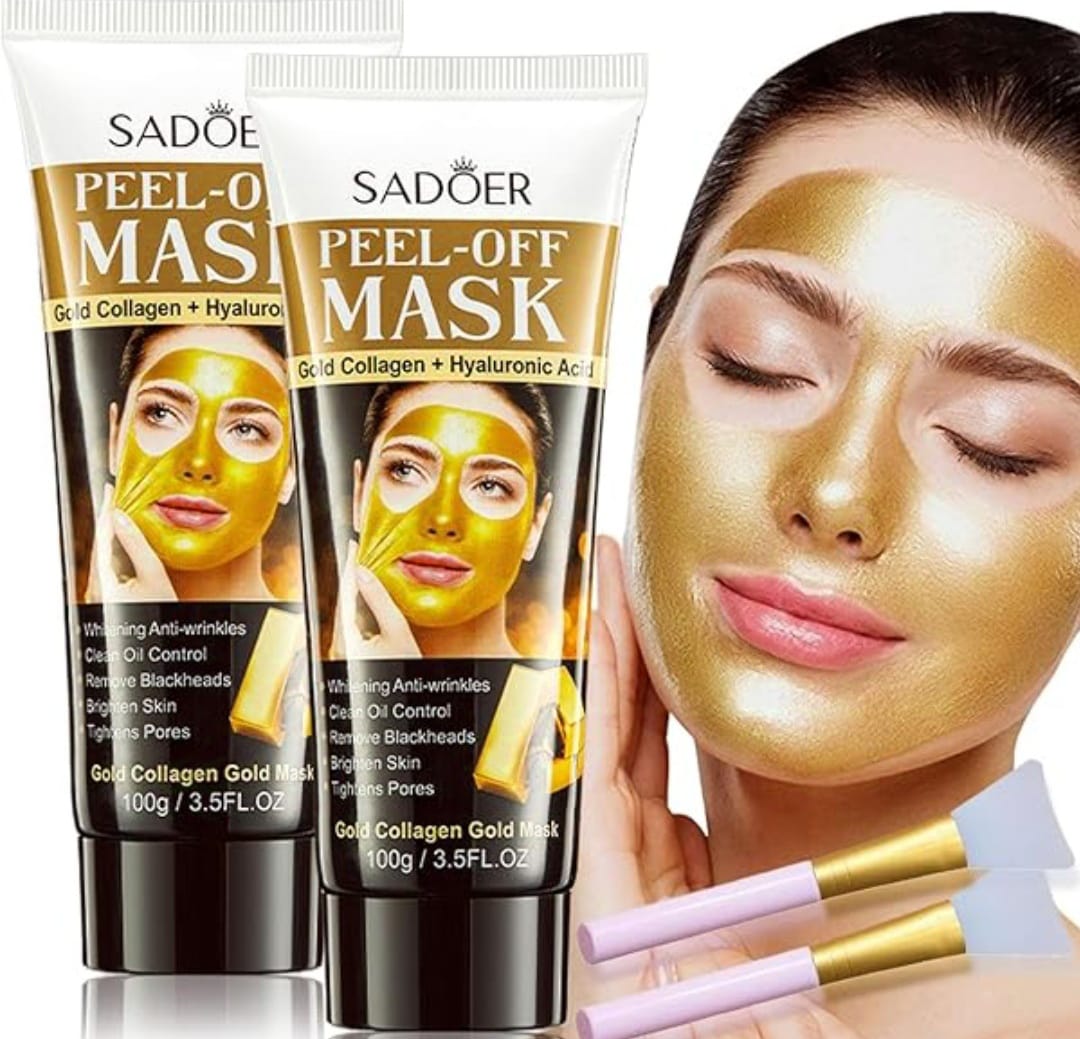 (Buy 1 Get 1 Free) Golden Collagen peel off mask